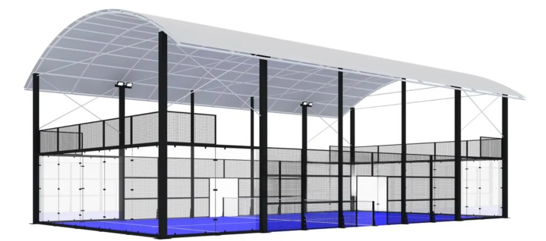 COVERED COURTS category for padel projects