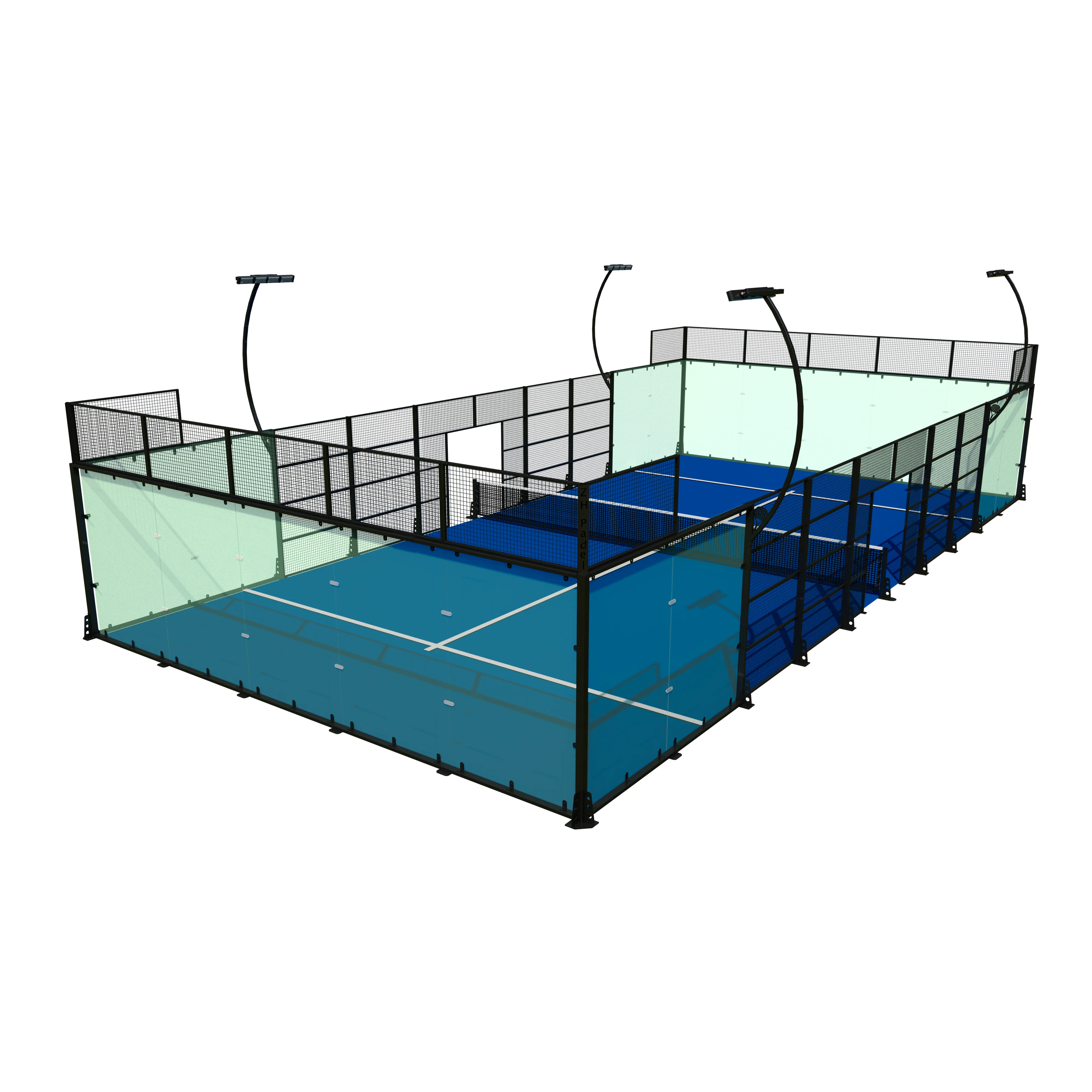 THE PANORAMIC padel court model
